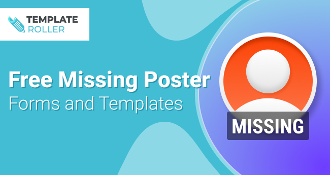 Free Missing Poster Templates Customize Your Own PDF Print For Free 